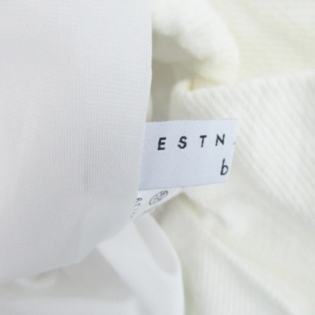 ESTNATION(エストネーション)のエストネーション ESTNATION フレアスカート ミニ丈 38 オフホワイト レディースのスカート(ミニスカート)の商品写真