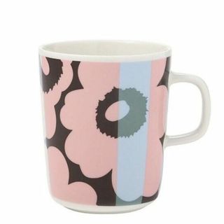 マリメッコ(marimekko)のマリメッコ  ウニッコ ラッリ　ケシの花とラリー マグカップ  ダスティローズ(グラス/カップ)