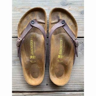 ビルケンシュトック(BIRKENSTOCK)のBIRKENSTOCK ビルケンシュトック アドリア 38 24.5cm 普通幅(サンダル)