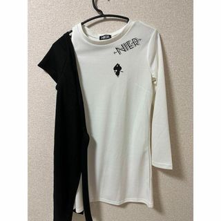 LIMI feu - limi feu カッティング 肩開き Tシャツ カットソー 肩出し