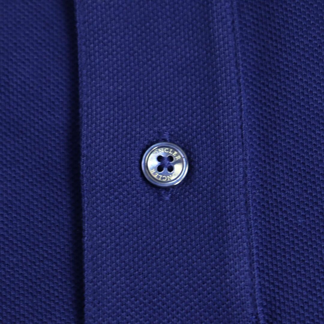 MONCLER - 美品◇MONCLER モンクレール MAGLIA POLO MANICA CORTA ロゴ