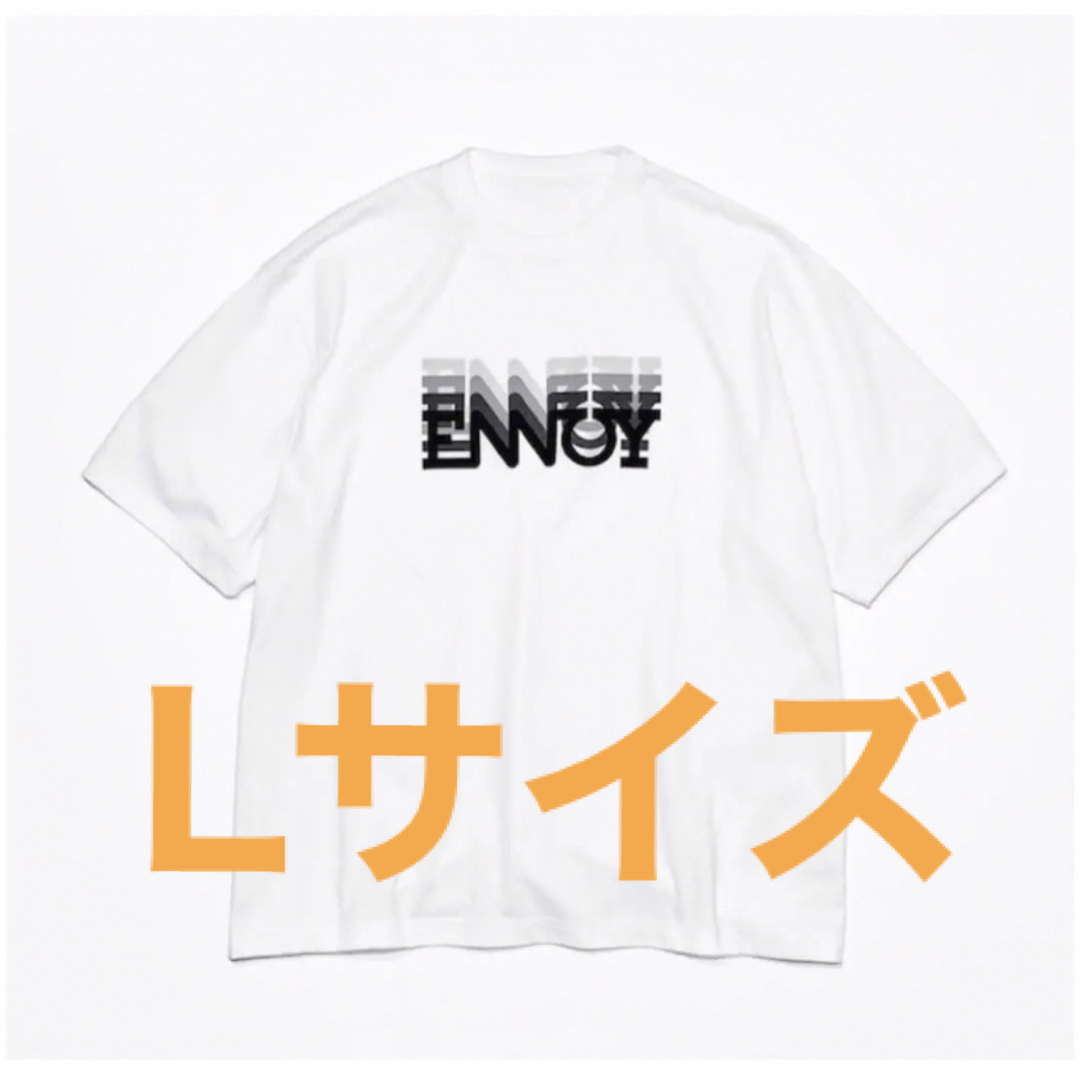 ENNOY ELECTRIC LOGO GRADATION (BLACK)　 L