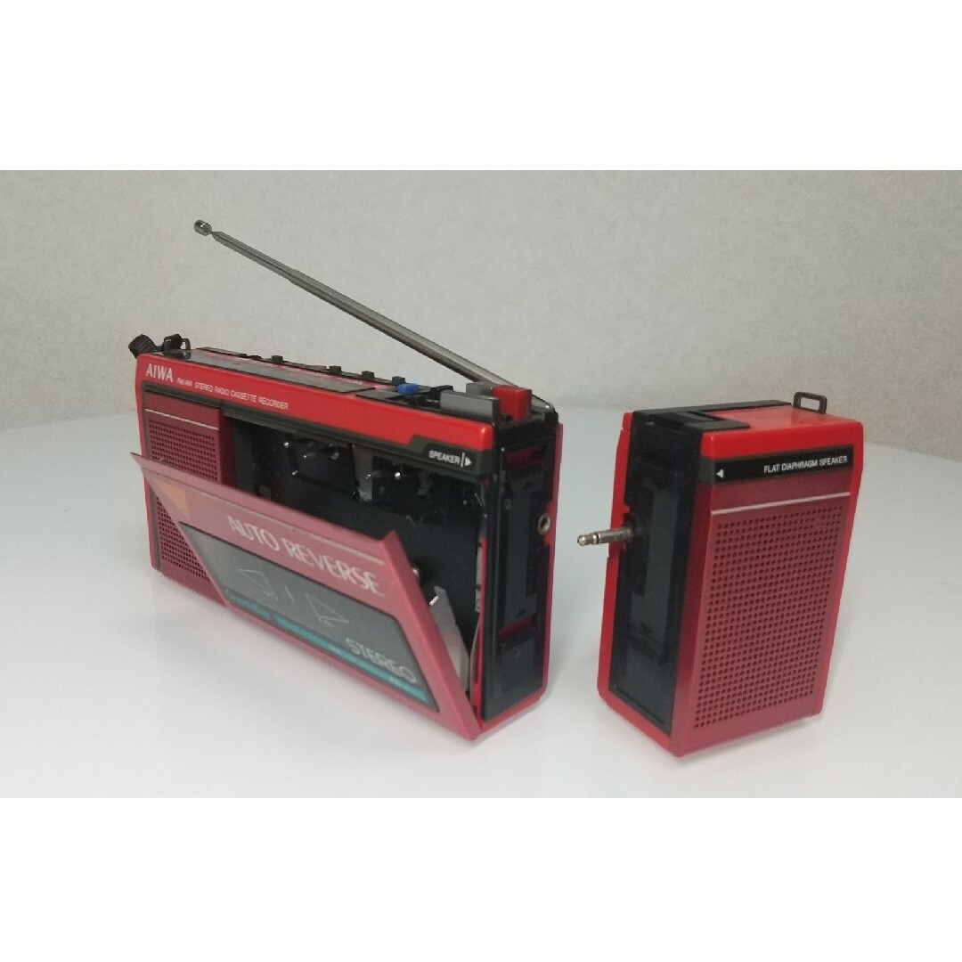 【希少】小型 AIWA CassetteBoy ラジカセ HS-J11