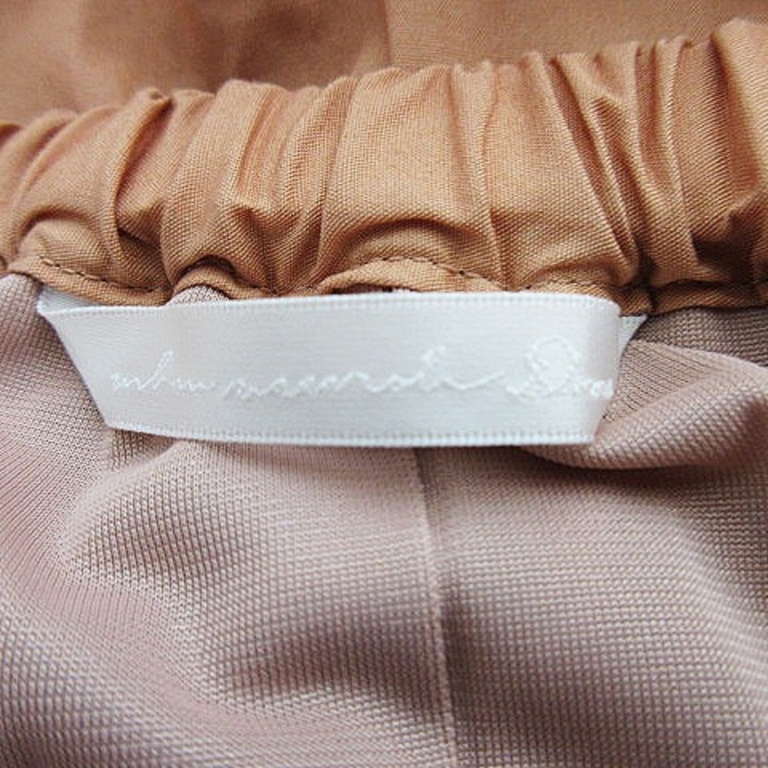 URBAN RESEARCH DOORS(アーバンリサーチドアーズ)のアーバンリサーチ ドアーズ スカート フレア ひざ丈 コットン F オレンジ レディースのスカート(ひざ丈スカート)の商品写真