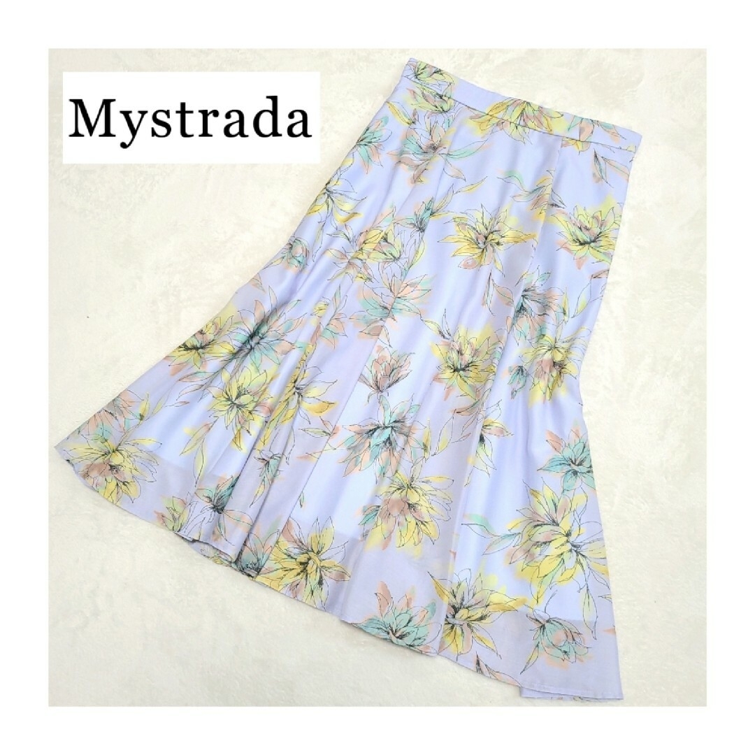 〘新品タグ付き〙Mystrada＊ラインフラワースカート 1