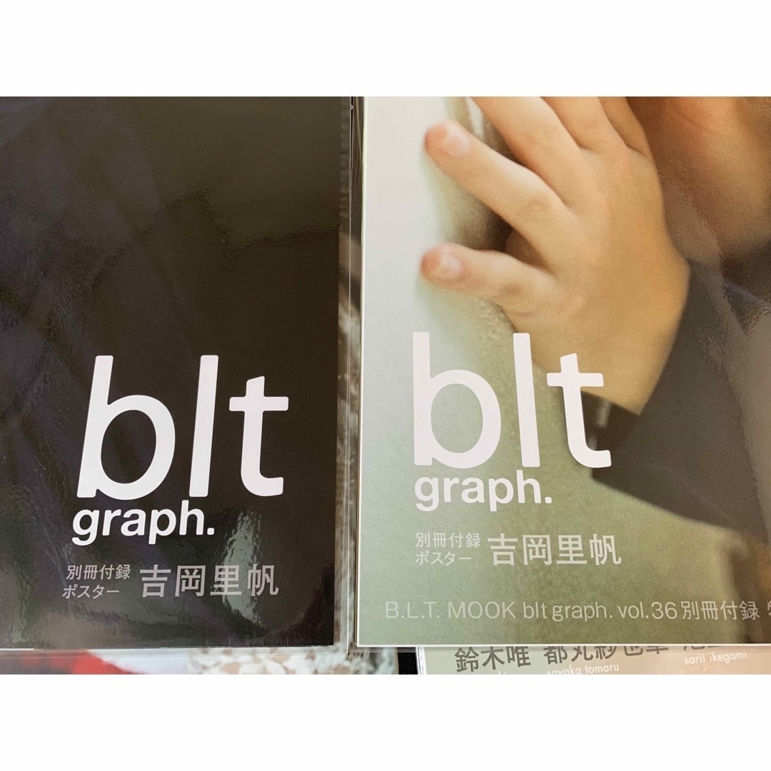 【激レア/新品】blt graph 吉岡里帆　表紙　2冊　上西怜　都丸紗也華 エンタメ/ホビーの雑誌(アート/エンタメ/ホビー)の商品写真