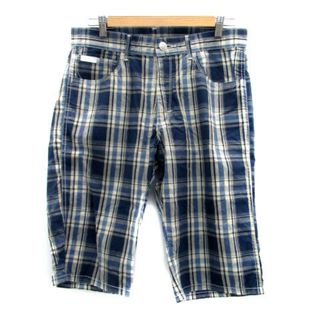 ラングラー(Wrangler)のラングラー ショートパンツ ハーフパンツ 短パン 32 青 ブルー ベージュ(スラックス)