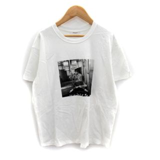 オペークドットクリップ(OPAQUE.CLIP)のオペークドットクリップ Tシャツ カットソー 半袖 プリント オーバーサイズ M(Tシャツ(半袖/袖なし))