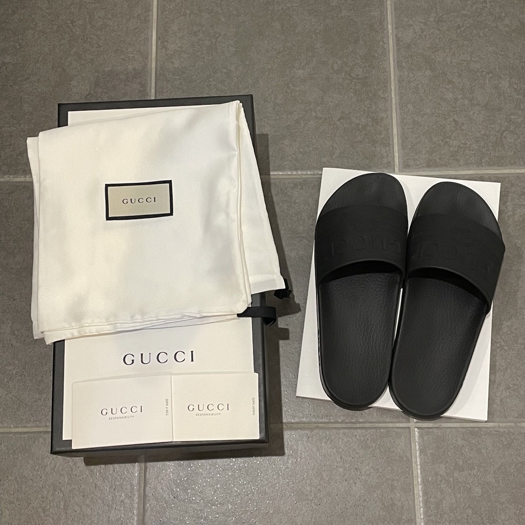 割引サービス GUCCI ラバーサンダル 美品 メンズ | bca.edu.gr