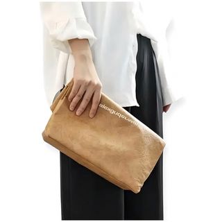 アレキサンダーワン(Alexander Wang)の【新品】 alexanderwang マクドナルド ペーパーバッグ ベージュ(ハンドバッグ)