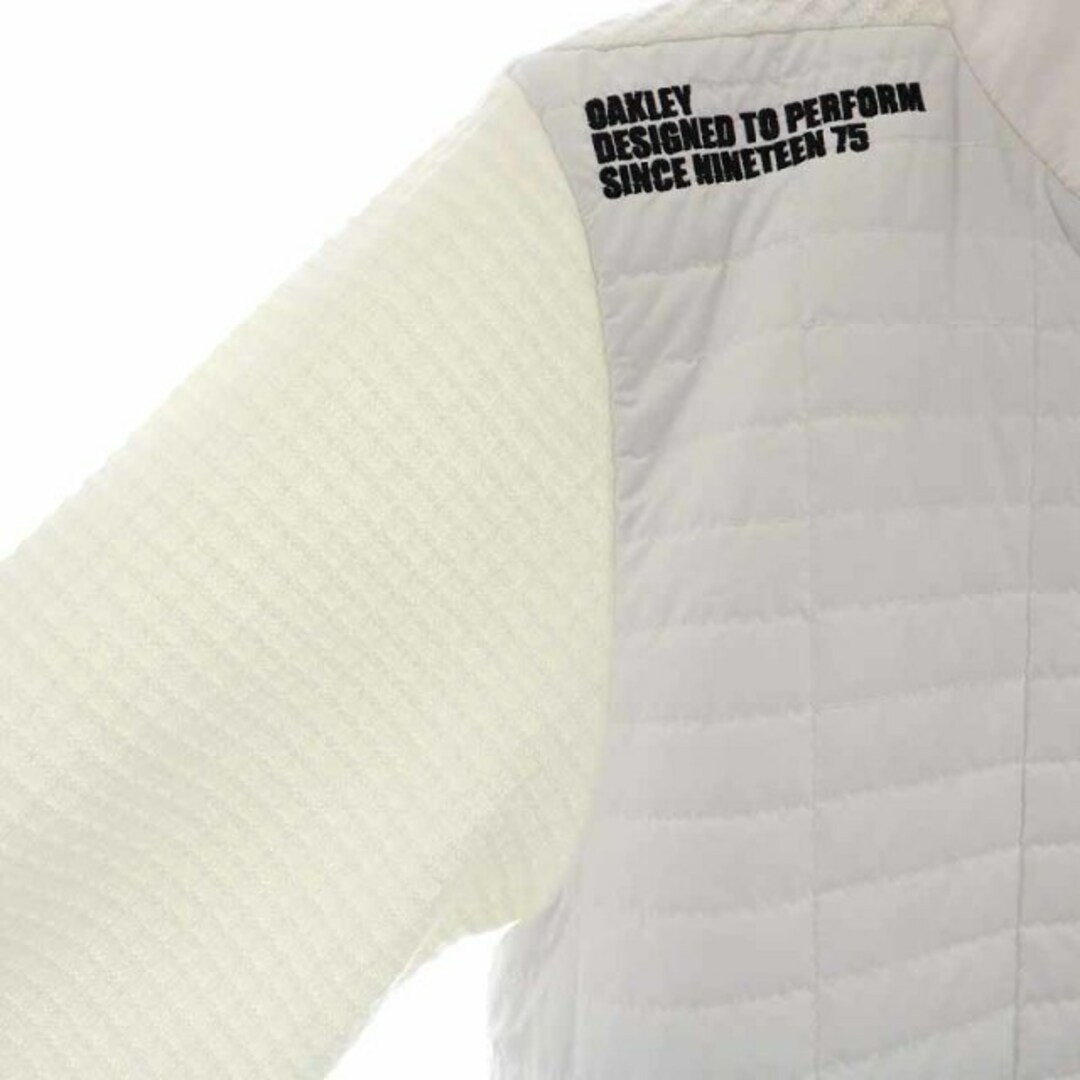 Oakley(オークリー)のOAKLEY SKULL HYBRID SWEATER BLOUSON XL 白 メンズのジャケット/アウター(ブルゾン)の商品写真