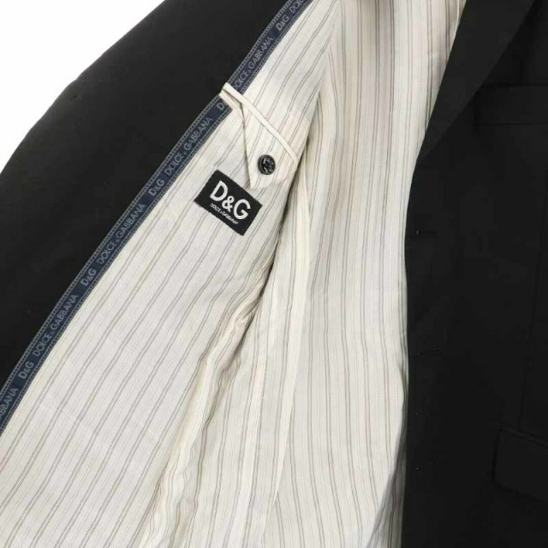 D&G スーツ セットアップ 上下 46 S 48 M 黒 ブラック 3