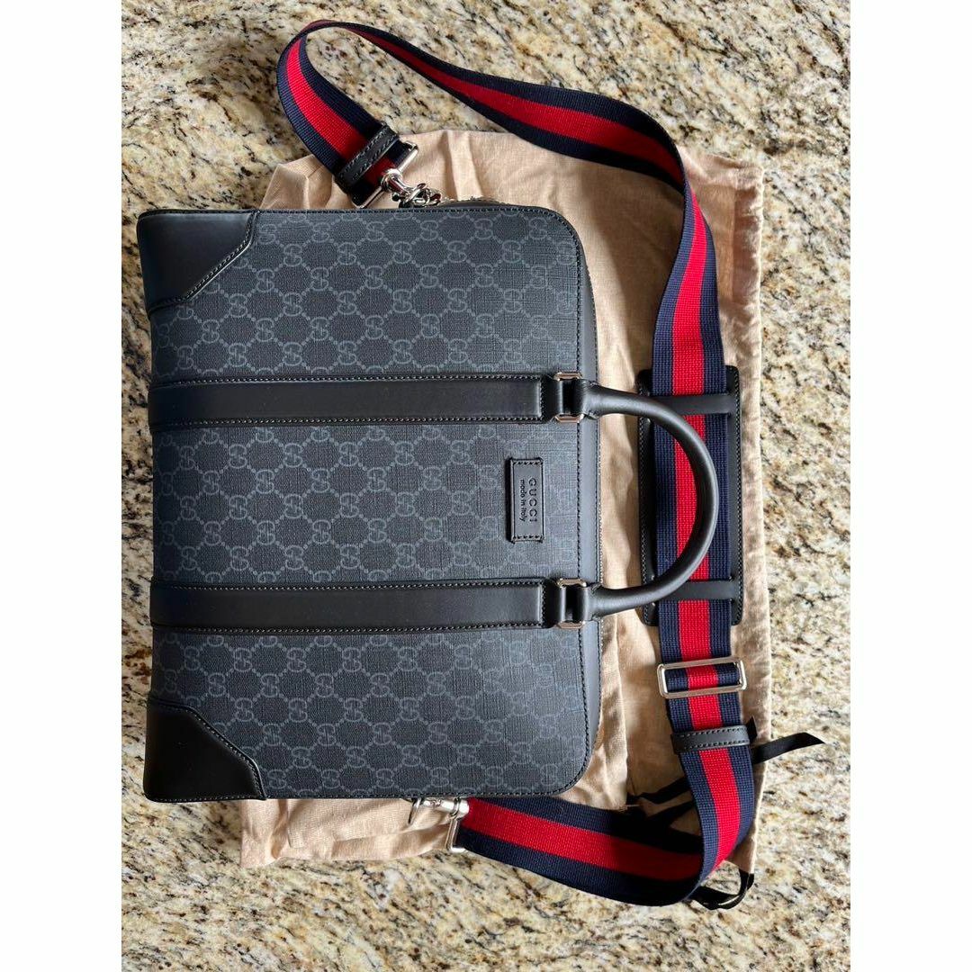 Gucci - グッチ Gucci GGスプリーム キャンバス ブリーフケースの通販