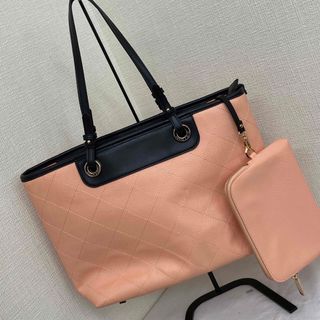 チャールズアンドキース(Charles and Keith)のチャールズ&キース　トートバッグ ショルダーバッグ ポーチ付き　no.51(トートバッグ)