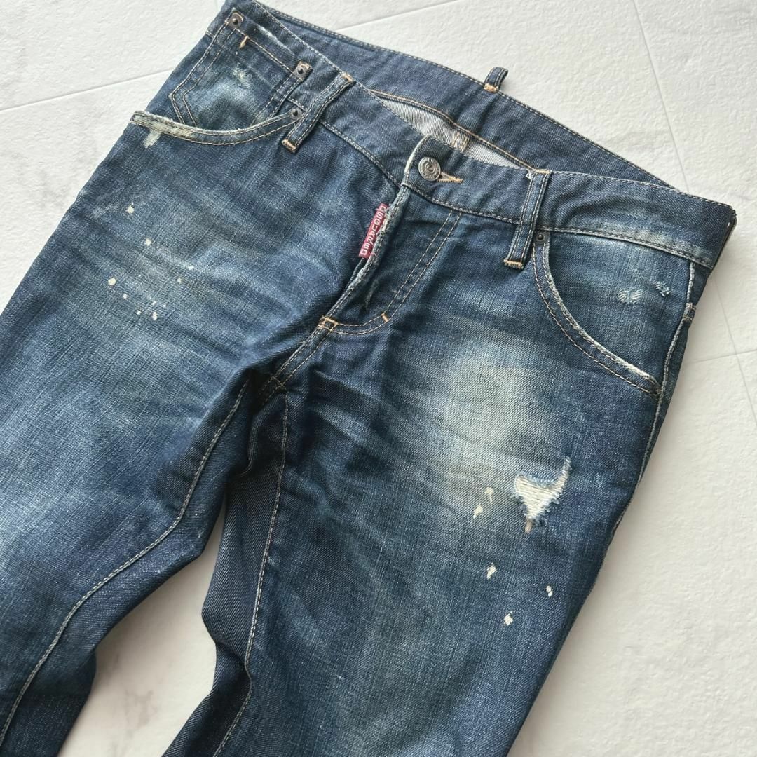 DSQUARED2 - DSQUARED2 11AW ストレッチ スリム ブリーチダメージ加工