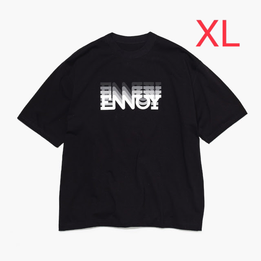 ENNOY ELECTRIC LOGO GRADATION SS TEE