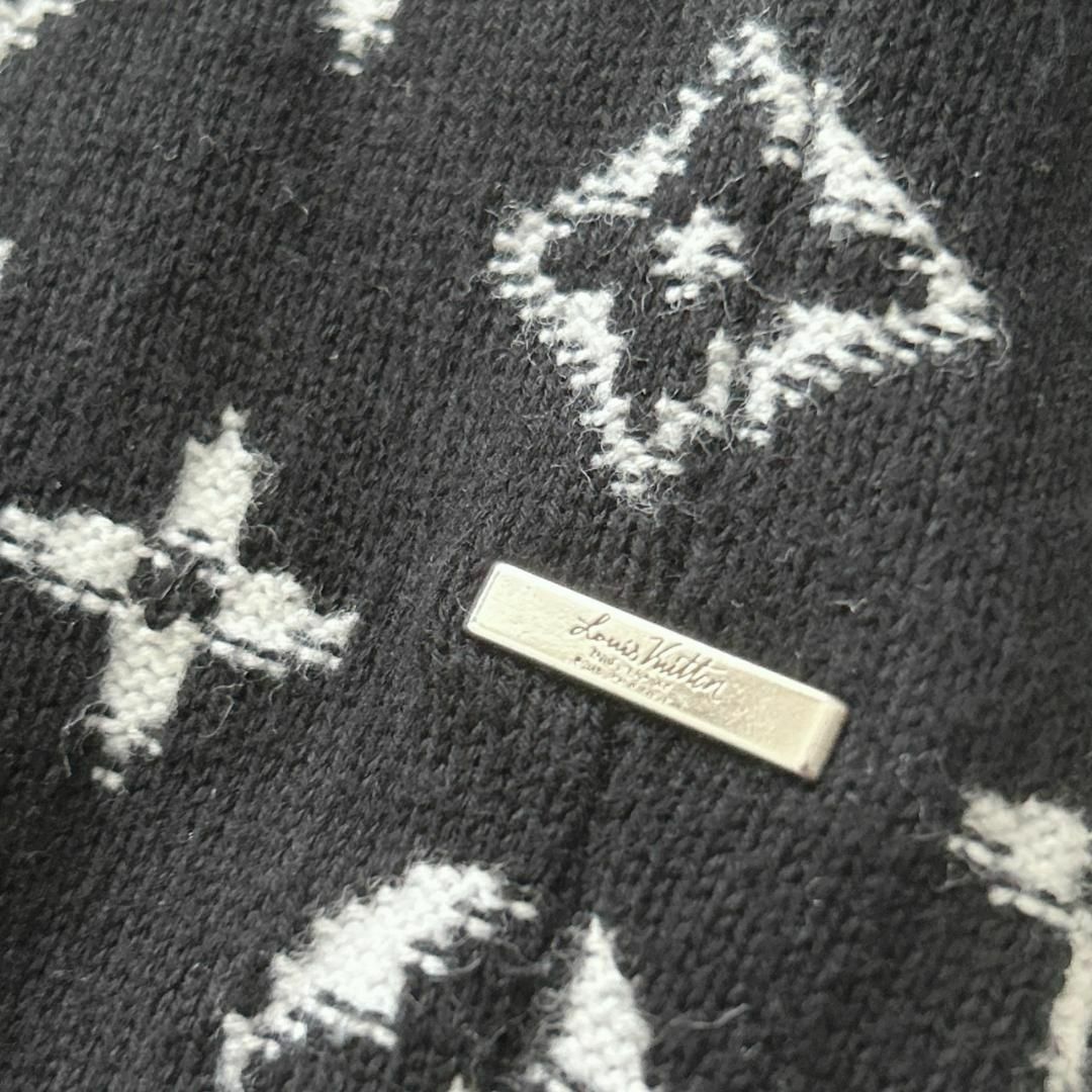 LOUIS VUITTON LVモノグラム グラデーションニット サイズS