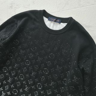 LOUIS VUITTON - LOUIS VUITTON LVモノグラム グラデーションニット