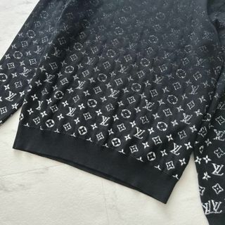 LOUIS VUITTON - LOUIS VUITTON LVモノグラム グラデーションニット