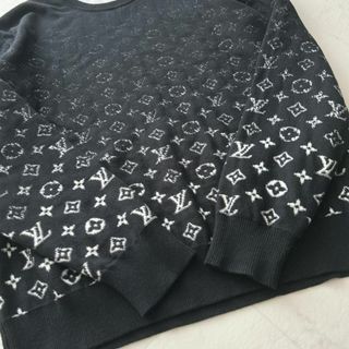 LOUIS VUITTON - LOUIS VUITTON LVモノグラム グラデーションニット