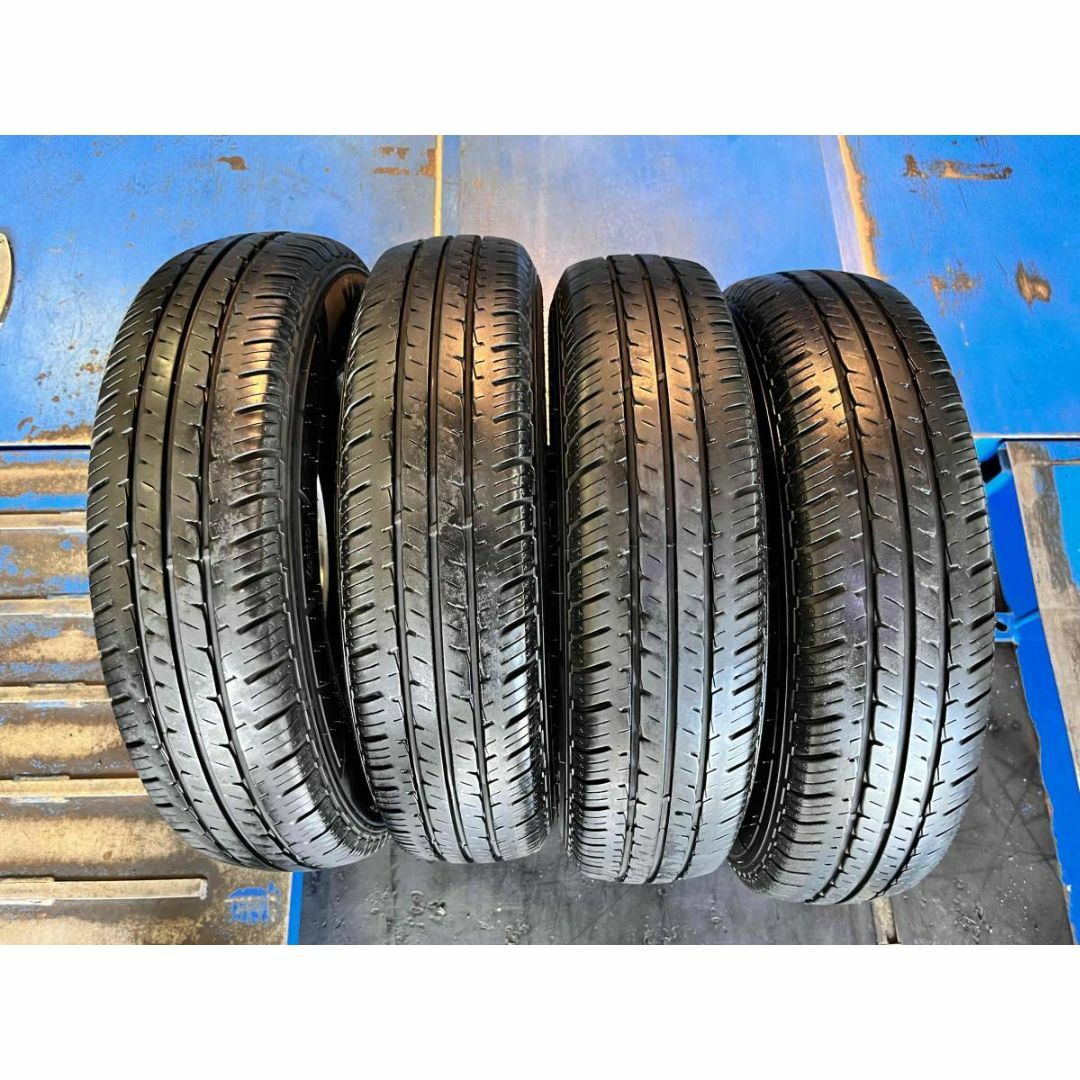 155/80R14　4本　ハンコック　バン用LTタイヤ　プロボックス、サクシード