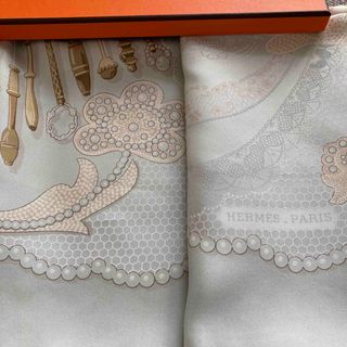 エルメス(Hermes)のエルメススカーフ　妖精の指90サイズ未使用品(バンダナ/スカーフ)