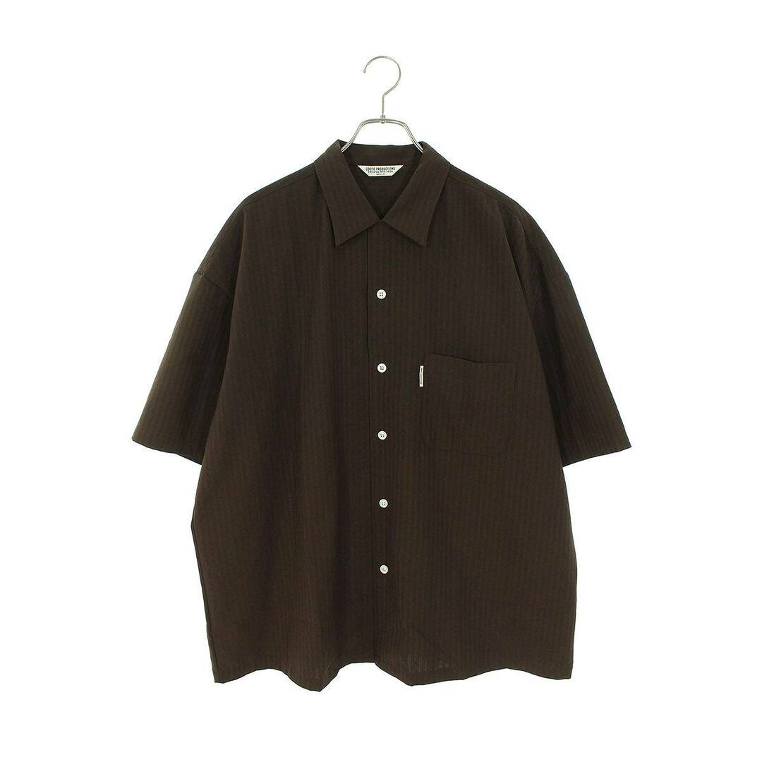 クーティー 23SS CTE-23S404 T/W Sucker Open Collar S/S Shirt ...