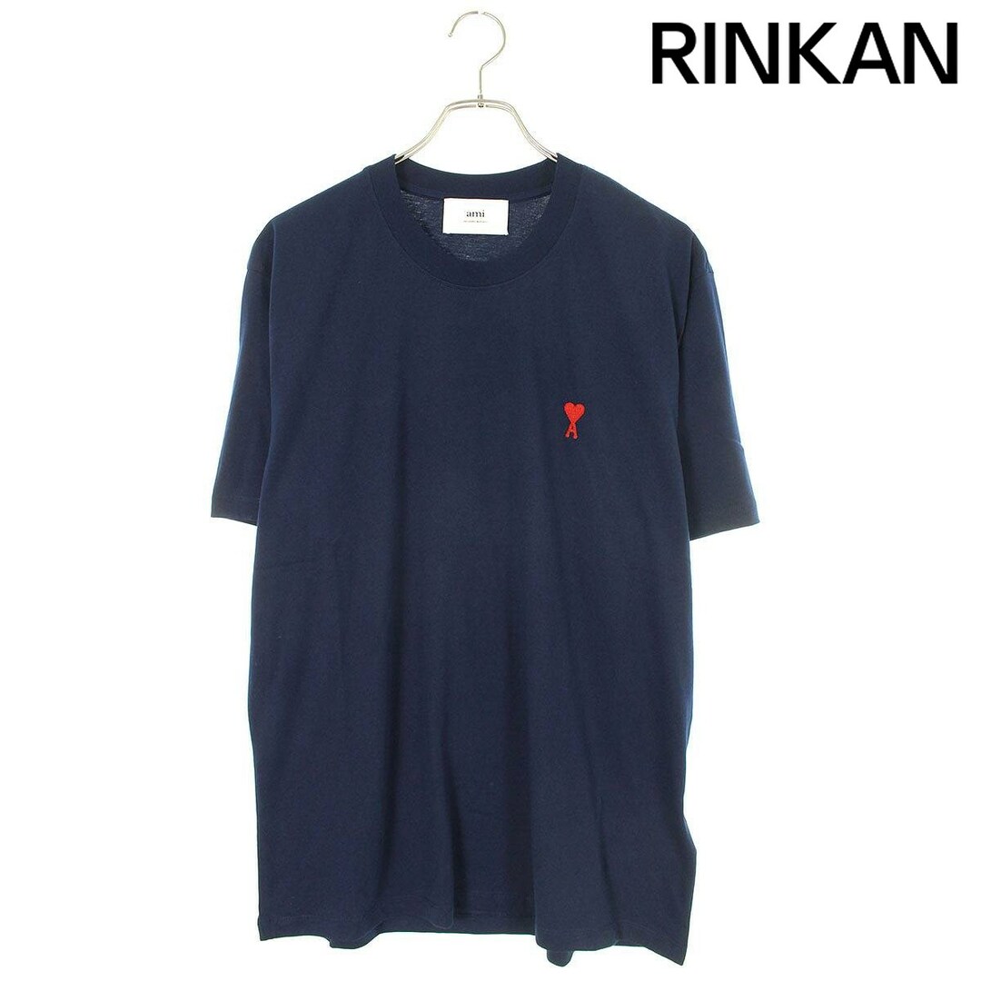 アミアレクサンドルマテュッシ UTS001.724 ハートロゴ刺繍Tシャツ