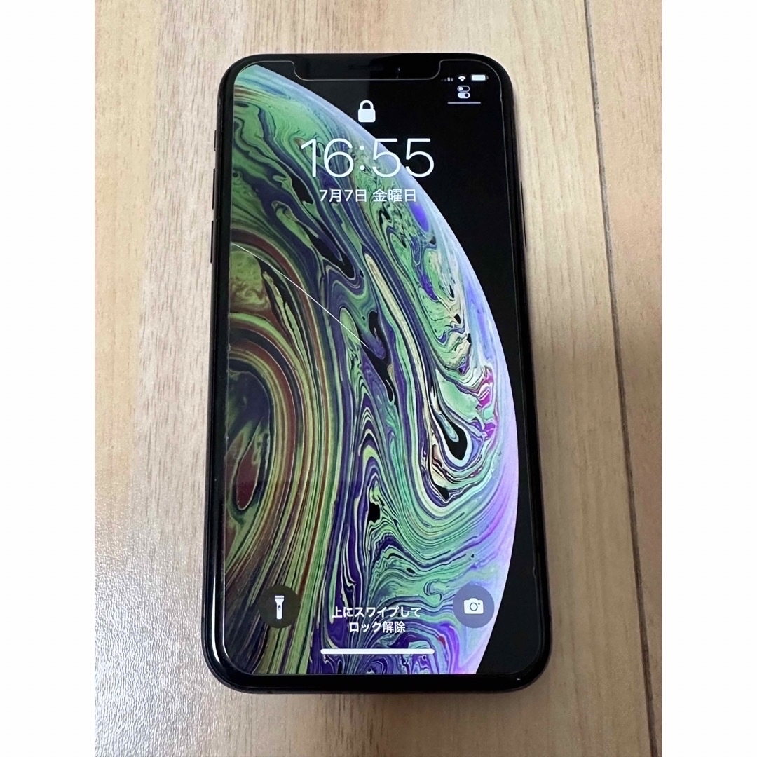 iPhone Xs SpaceGray 256 GB SIMフリースマートフォン本体