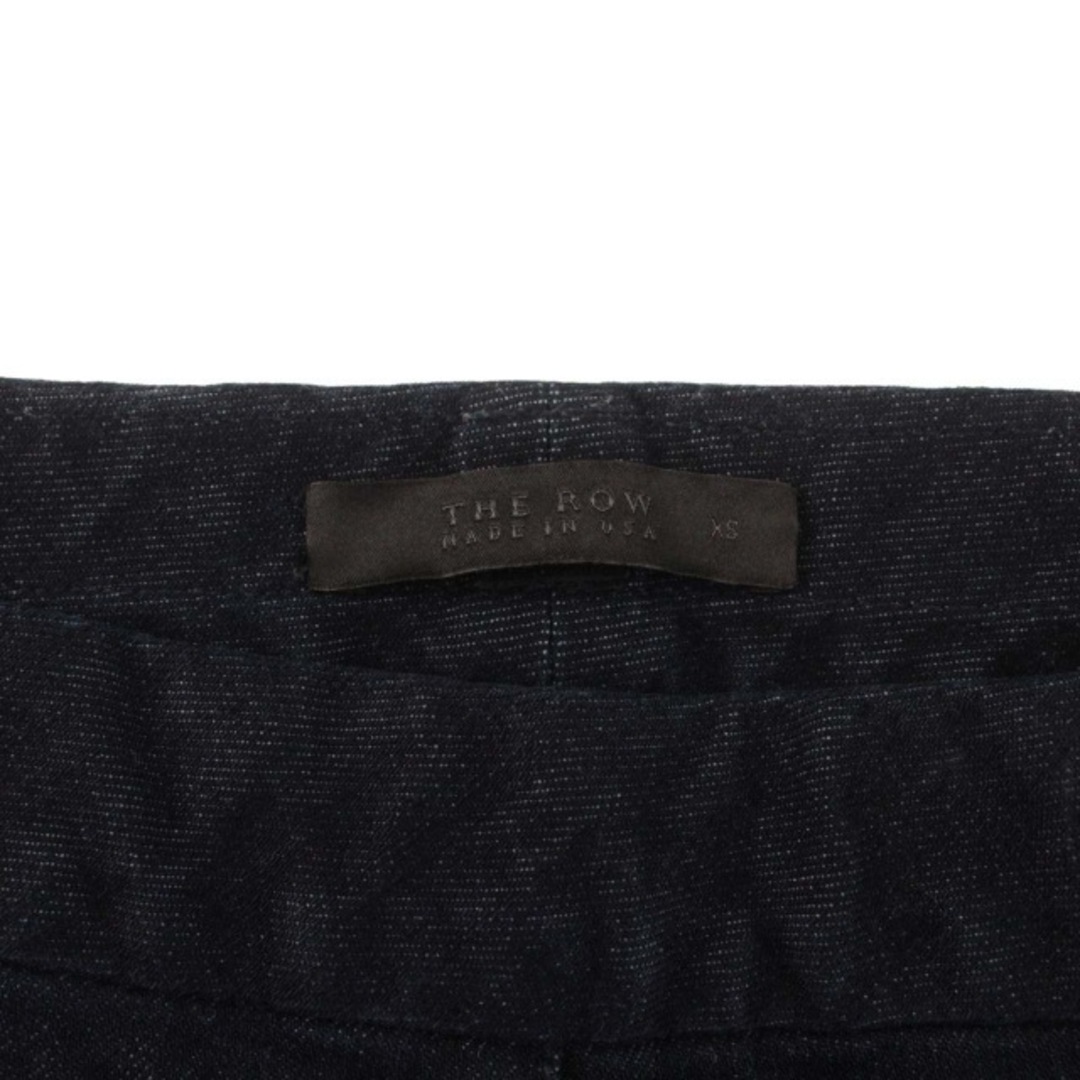 ザロウ THE ROW デニムパンツ スキニー スリム ルーズ XS 紺