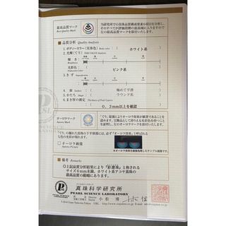 外箱保存箱鑑定書鑑定書付き 新品未使用 K18WG アコヤ真珠 オーロラ 彩 ...