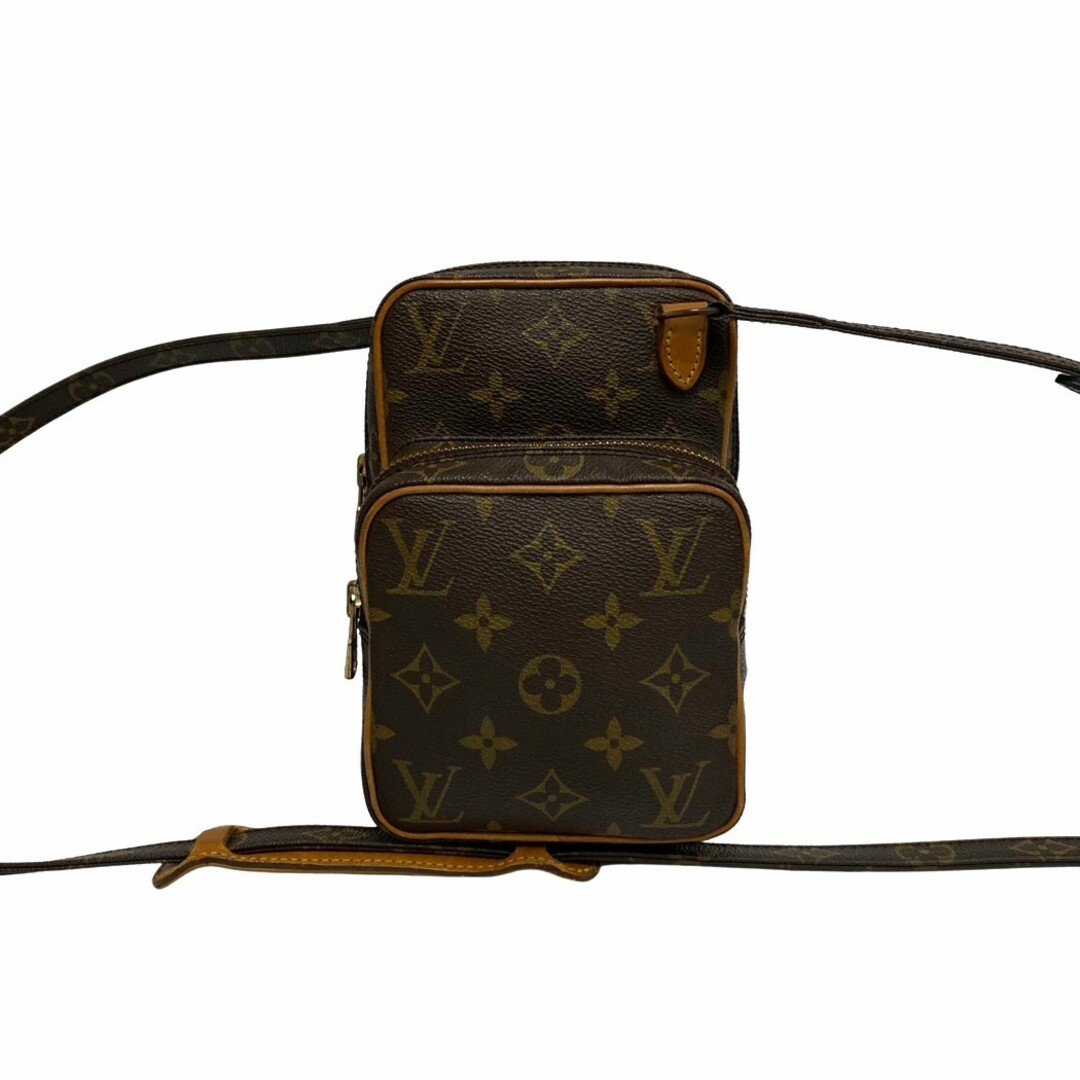 極 美品 LOUIS VUITTON ルイヴィトン ミニアマゾン モノグラム レザー