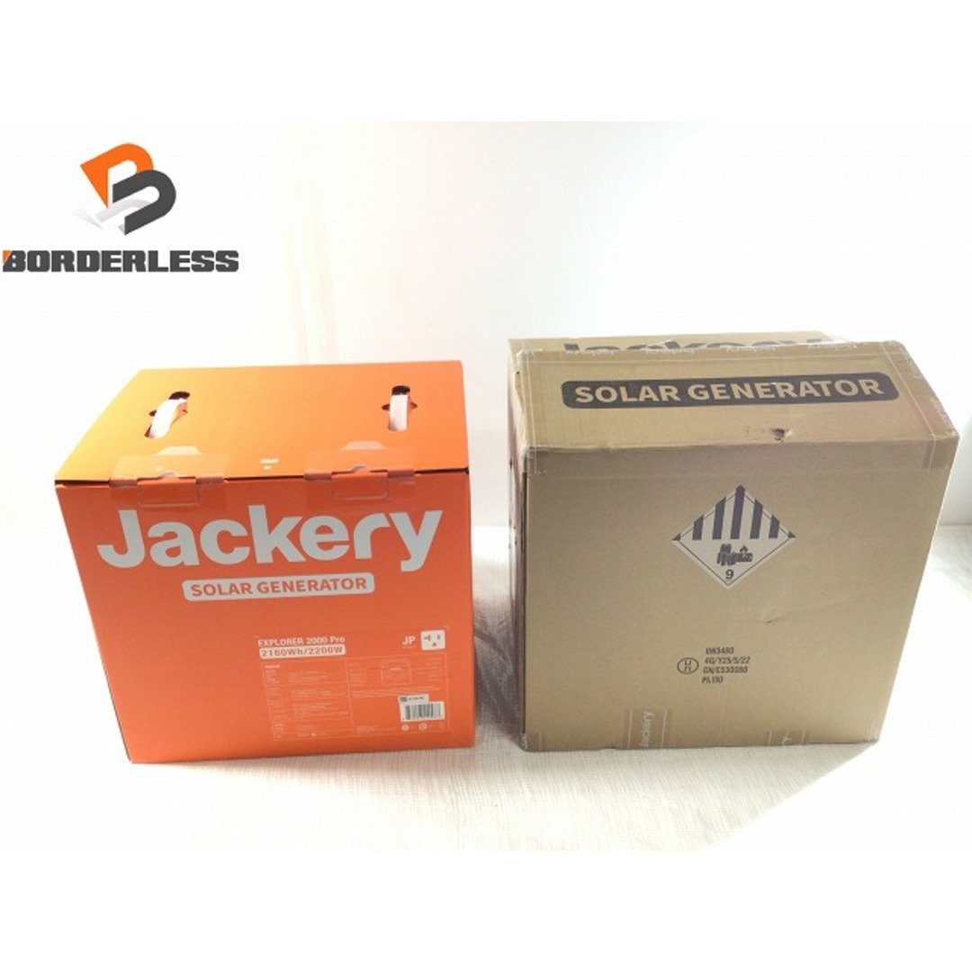 ☆未使用品☆ Jackery ジャクリー ポータブル電源 2000 Pro JE-2000A 2160Wh 2200Wポータブルバッテリー キャンプ アウトドア 74416