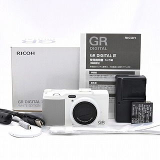 リコー(RICOH)のRICOH GR DIGITAL IV ホワイトエディション(コンパクトデジタルカメラ)