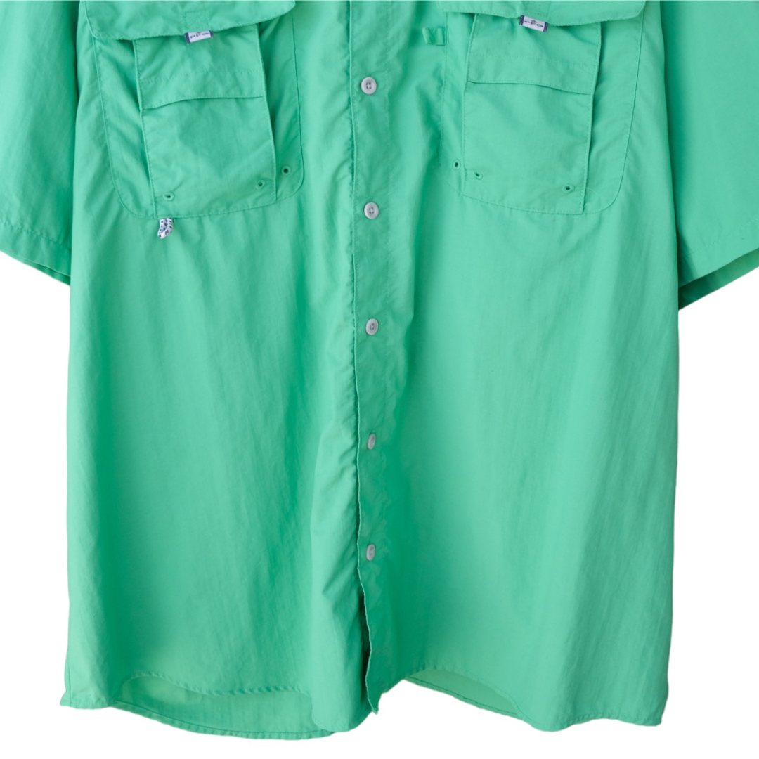 Columbia(コロンビア)のColumbia PFG Yellow Green Fishing Shirt メンズのトップス(シャツ)の商品写真