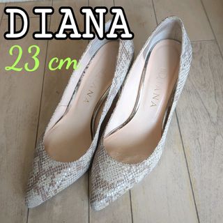 Diana ビジューパンプス 23cm ピンクゴールド