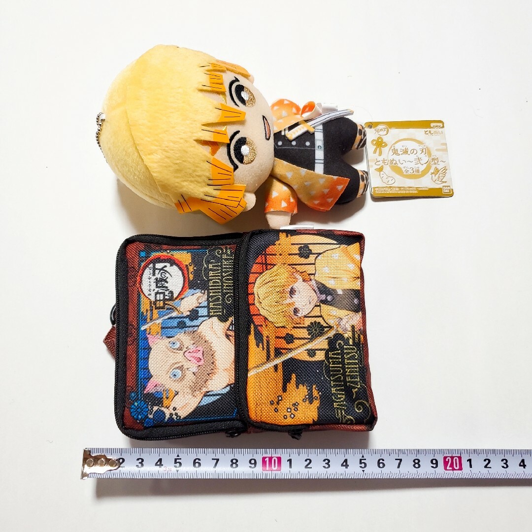 鬼滅の刃 我妻善逸 マスコット ぬいぐるみ ポーチ 3点セットの通販 by m 鬼滅の刃 善逸 ぬいぐるみ マスコット 3