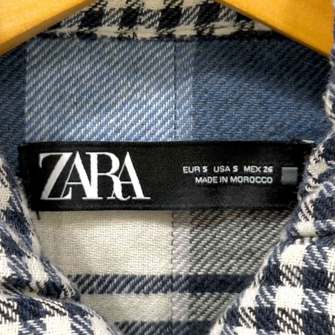 ZARA(ザラ)のZARA(ザラ) チェック柄 中綿 シャツ ジャケット レディース アウター レディースのジャケット/アウター(その他)の商品写真