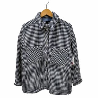 ザラ(ZARA)のZARA(ザラ) チェック柄 中綿 シャツ ジャケット レディース アウター(その他)