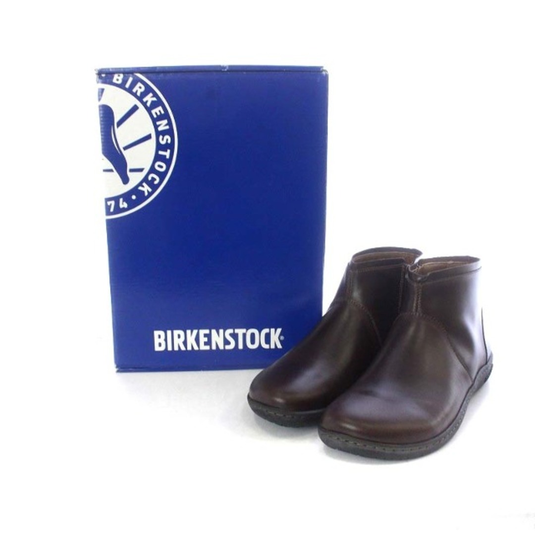 BIRKENSTOCK(ビルケンシュトック)のビルケンシュトック ベニントン ブーツ ショート 24.5cm ダークブラウン レディースの靴/シューズ(ブーツ)の商品写真