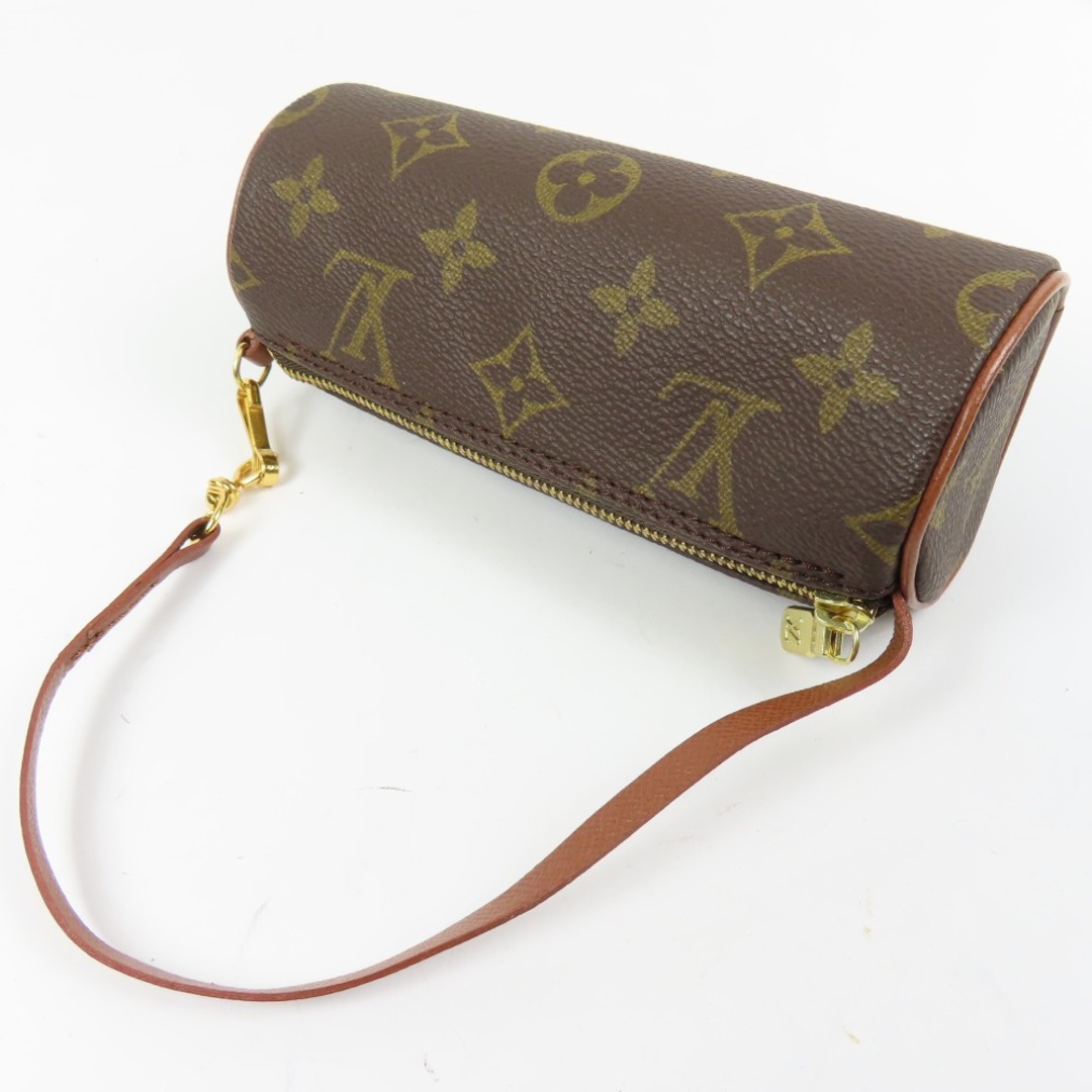 新品同様美品 LOUIS VUITTON ルイヴィトン パピヨン付属 バッグ付属 ヴィンテージ 小物入れ モノグラム ポーチ PVC ブラウン【中古】