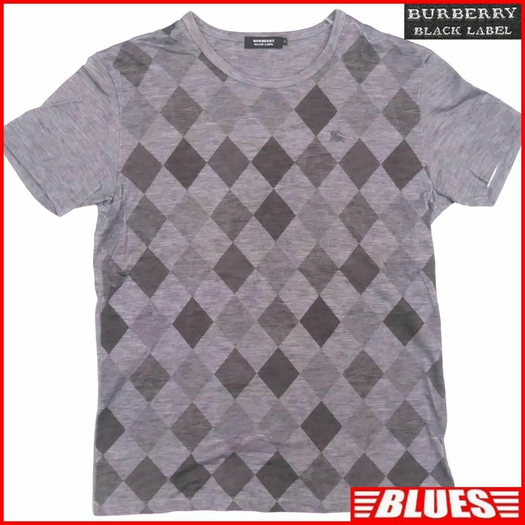 BURBERRY BLACK LABEL(バーバリーブラックレーベル)の廃盤 バーバリーブラックレーベル Tシャツ L メンズ カットソー TY2474 メンズのトップス(Tシャツ/カットソー(半袖/袖なし))の商品写真
