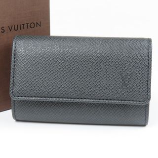 未使用品 LOUIS VUITTON ルイヴィトン ミュルティクレ6 6連  ヴィンテージ タイガ キーケース レザー アカジュー