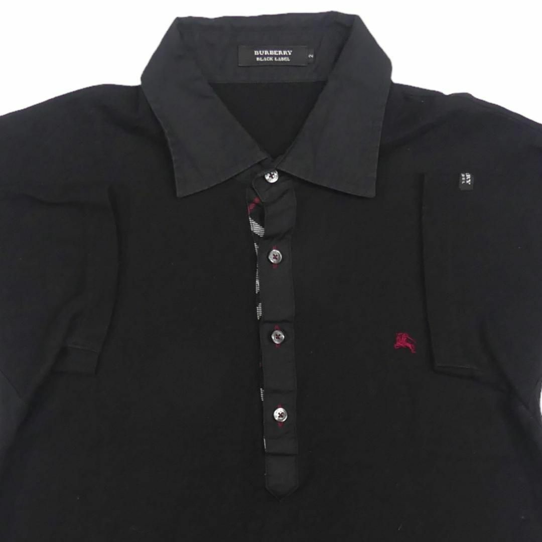 新品登場 BURBERRY / BLACK 半袖 LABEL 無地 ポロシャツ ポロシャツ 新品登場 BURBERRY / BLACK 半袖 LABEL 無地 ポロシャツ ポロシャツ