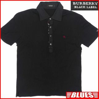 バーバリーブラックレーベル(BURBERRY BLACK LABEL)のバーバリーブラックレーベル ポロシャツ M ノバチェック メンズ TY2479(ポロシャツ)