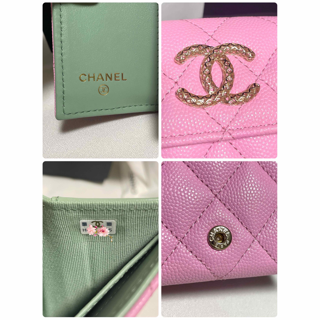 CHANEL - 【T⭐︎mama様専用】CHANEL 2023新作✨新品同様✨ 三つ折り