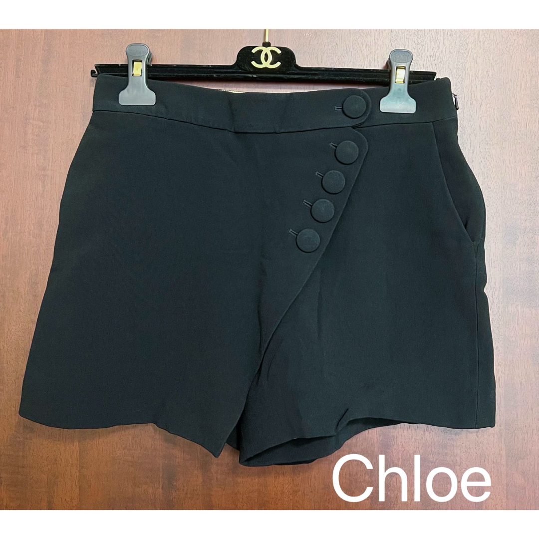 美品　Chloe クロエ　ショートパンツ　黒