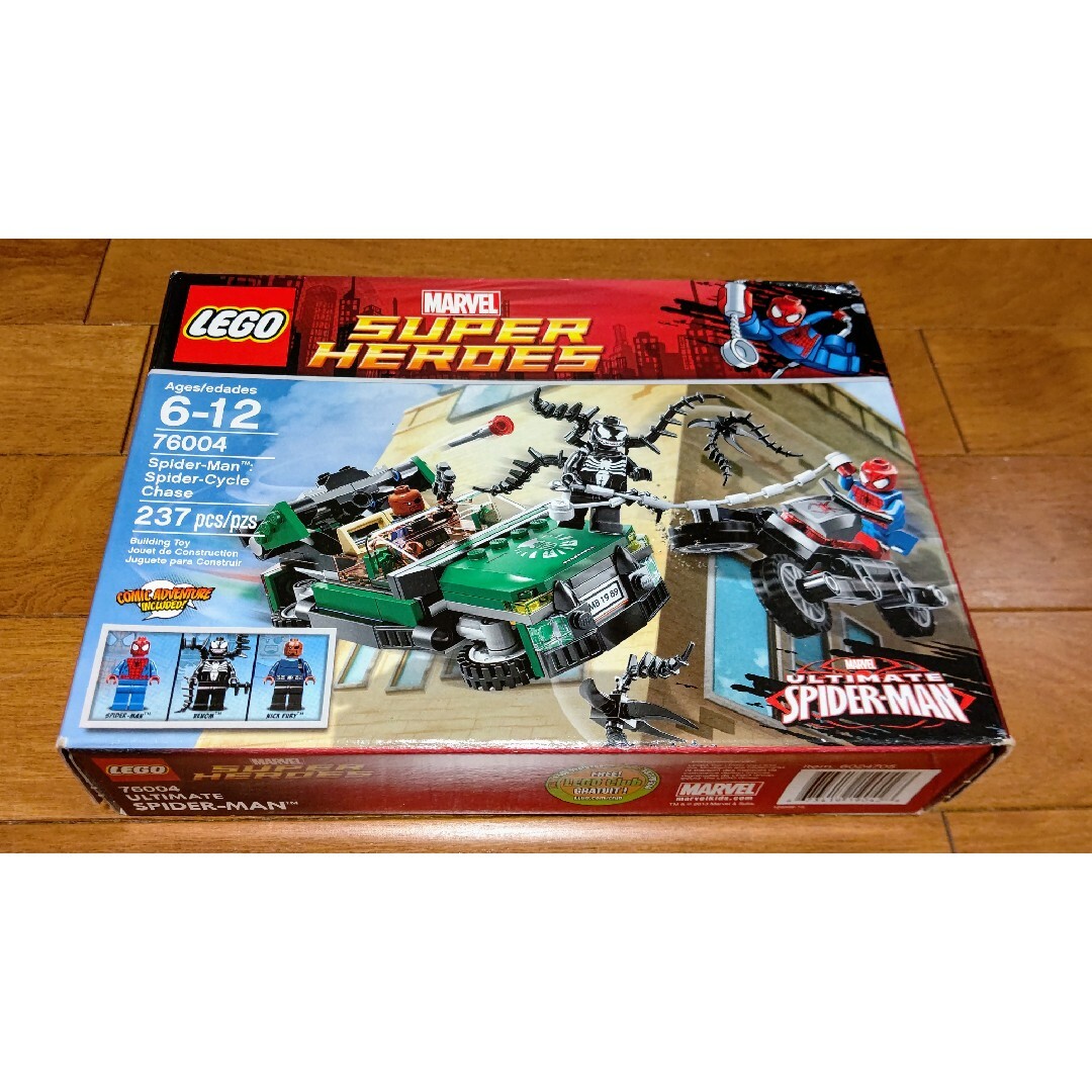 レゴ☆SH スパイダーマン スパイダーサイクル・チェイス 新品 激レア-