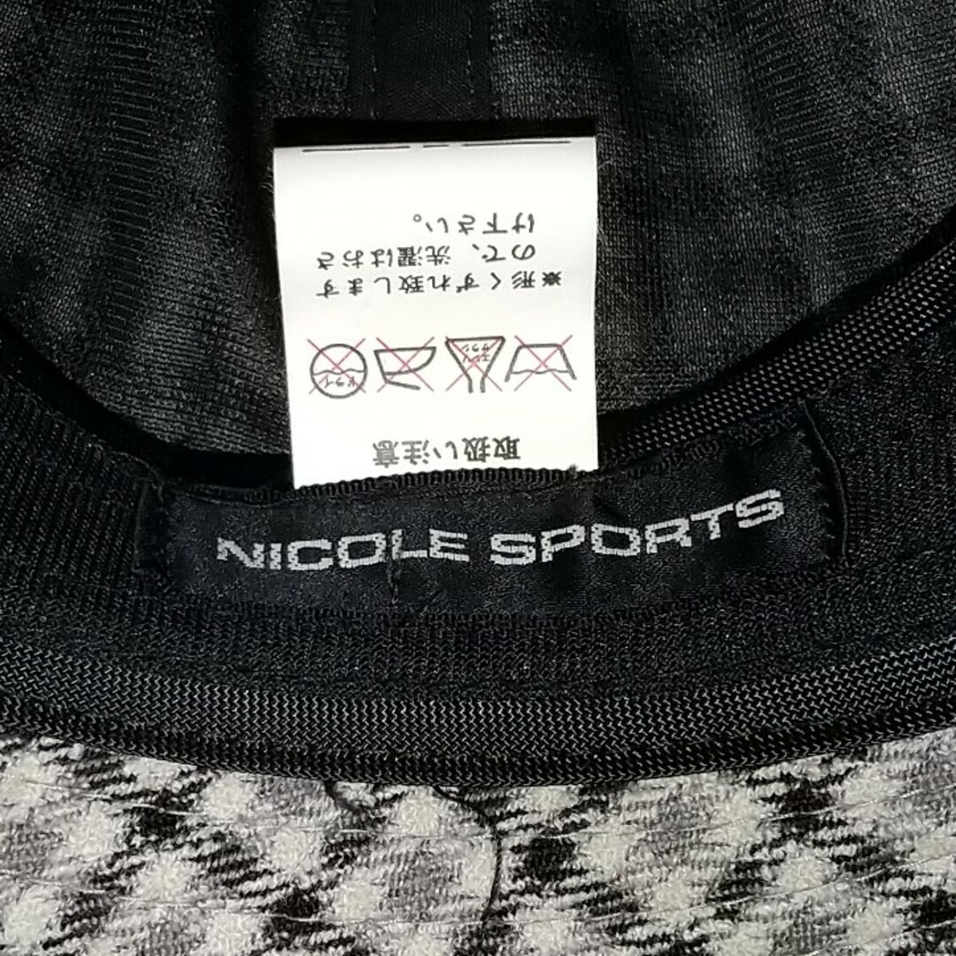 NICOLE(ニコル)のNICOLE SPORTS ゴルフハット スポーツ/アウトドアのゴルフ(その他)の商品写真