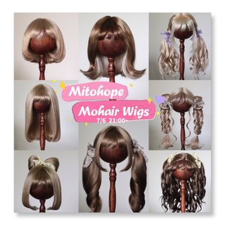 mitohopeモヘアウィッグ saさま専用